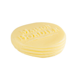 Bordier Salted Medallion Butter Stamped "Maison Bordier"