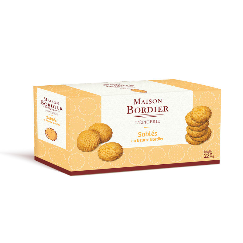 Bordier Shortbread Biscuits With Salted Butter