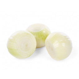 Peeled White Onion