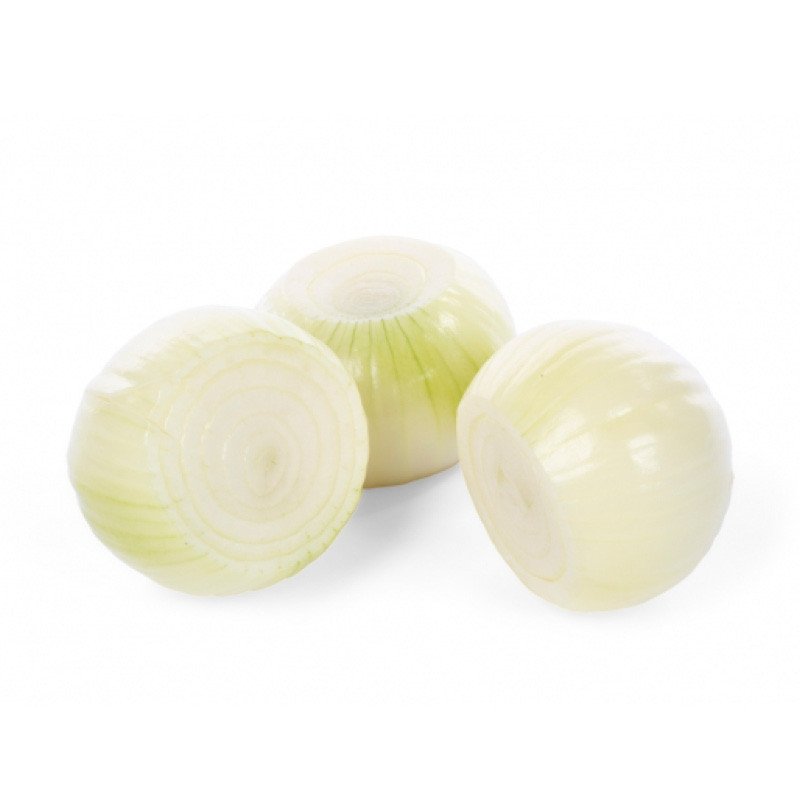 Peeled White Onion