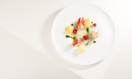 Lobster With Bisque, Tomatoes and Coriander Recipe by Edu Azuaza