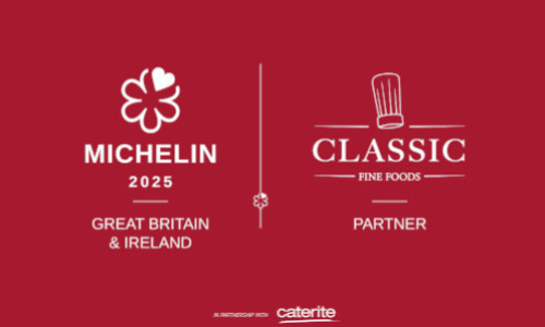 Classic Fine Foods & Caterite are Official Partners for Michelin 2025